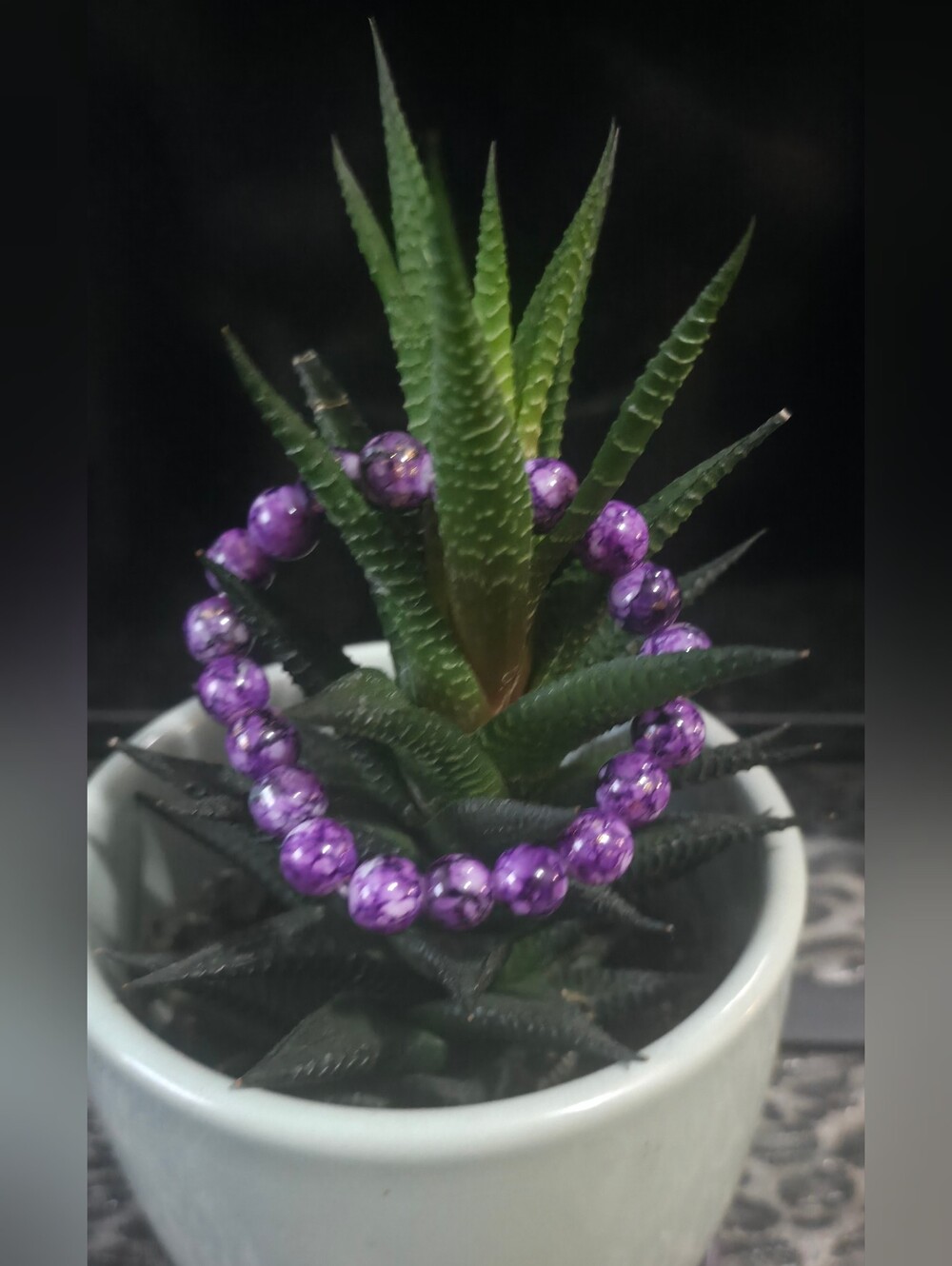 🥳 4/$20 Purple Goldstone Bracelet